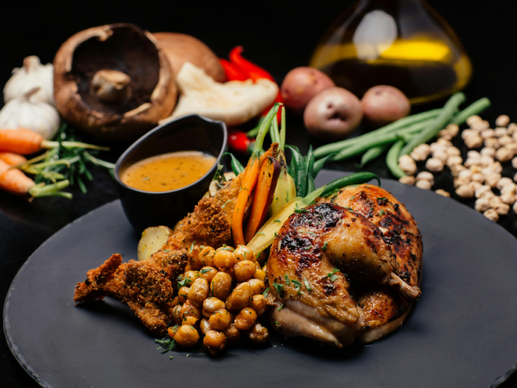 Home-cooked meal served on a table as part of a cheap family meals plan