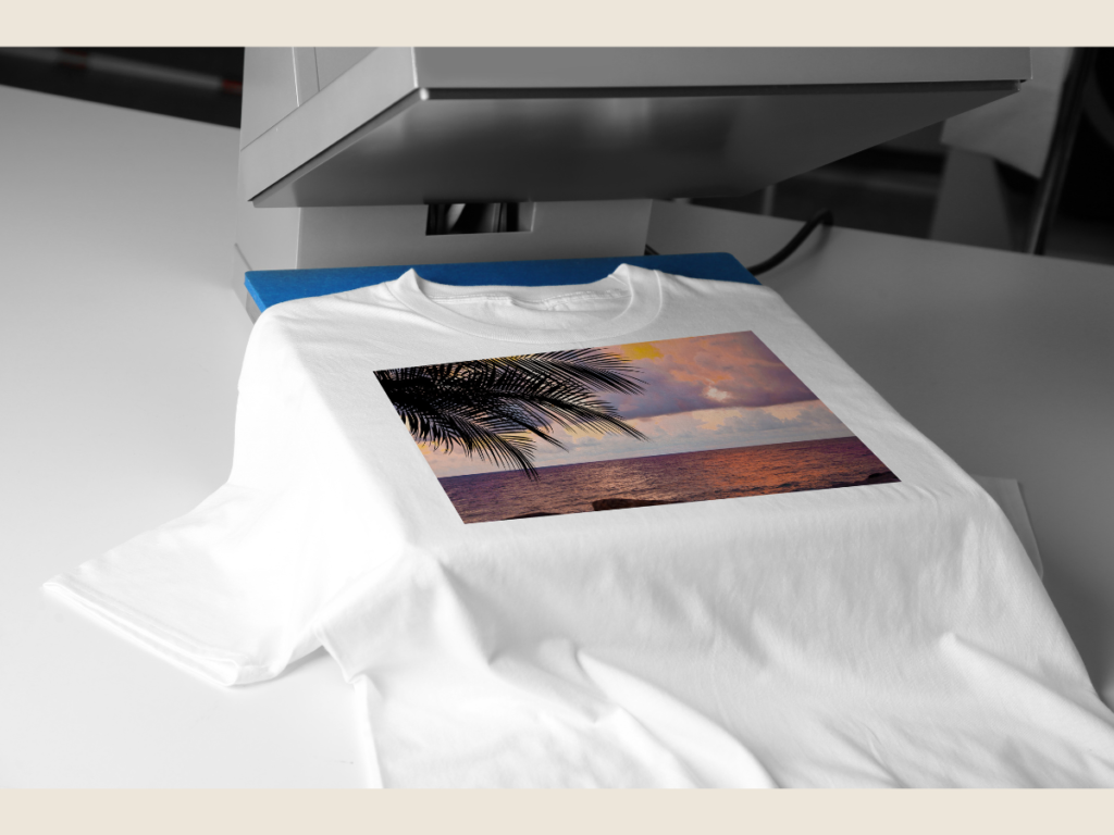 print on demand setup creating t shirt design as one of the creative side hustles after work